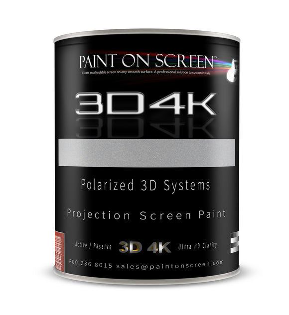 3D4K Projection Screen Paint
