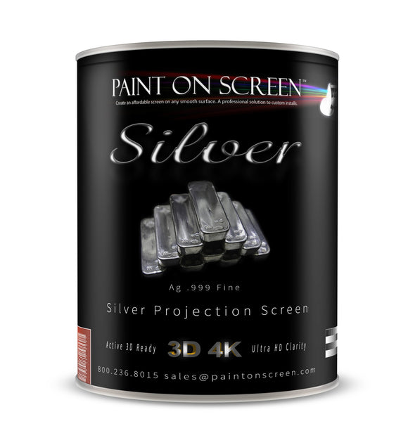 .999 Fine Silver Projection Screen Paint